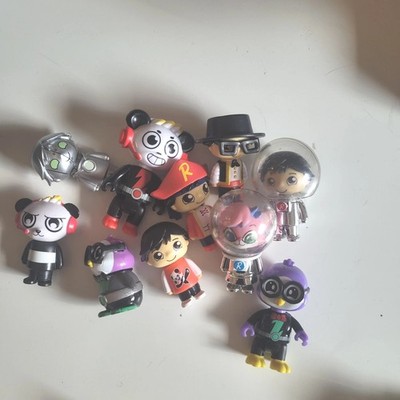 Ryans World Character Action Figures x 10 Collection Bundle Lot Figurines