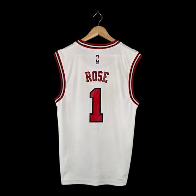 ADIDAS NBA JERSEY CHICAGO BULLS DERRICK ROSE SIZE S | eBay