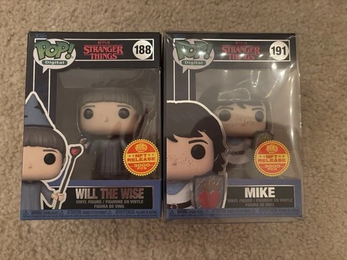 Funko Pop! Stranger Things Will the Wise & Mike The Heart Limited Edition