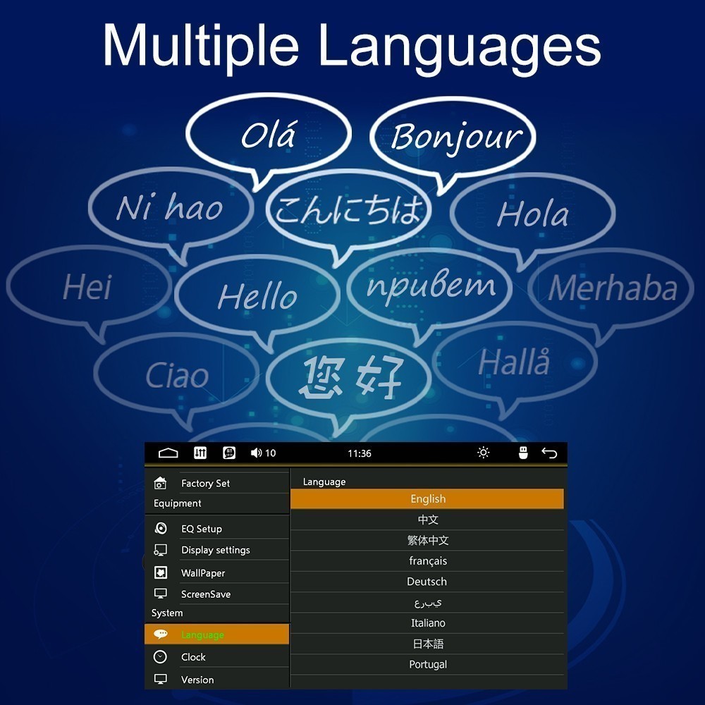 7" Double Din Car Stereo Apple/Android Auto MP5 Player Radio Bluetooth USB BT FM