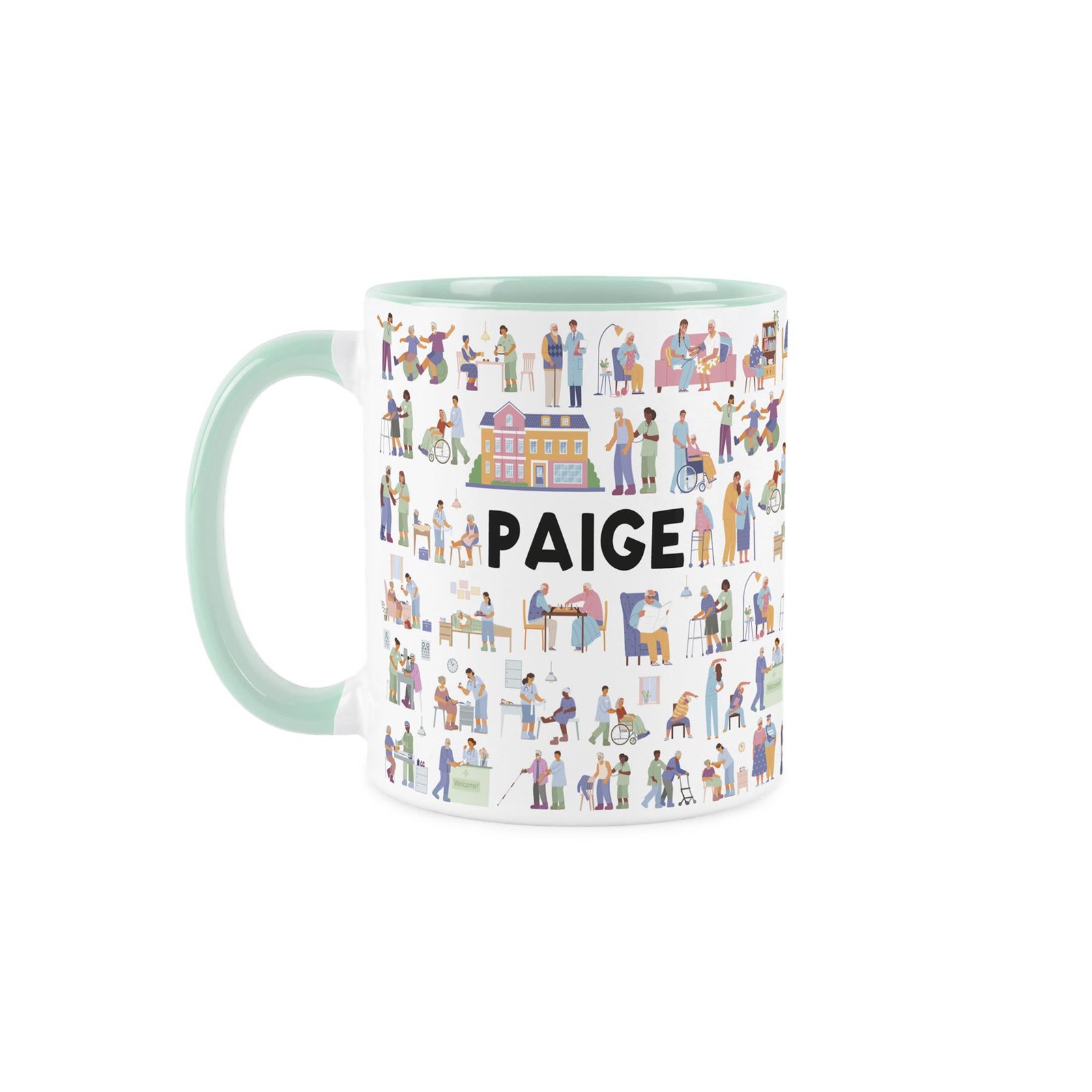 Personalised Carer Mug - Humourous Healthcare Funny Novelty Gift