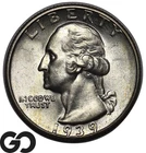 1939-S Washington Quarter, Premium Quality Superb Gem BU++