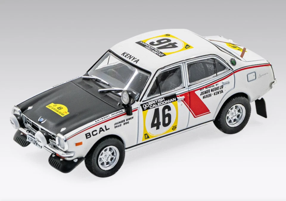 Mitsubishi Lancer GSR #46 / Joginder Singh / Rallye Safari, 1974 (Escala 1/43) - Imagen 4 de 4
