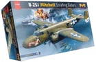 HK Model US Army B-25J Mitchell Strafing Babes Plastic Model kit Aircraft 01E036