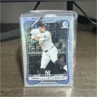 Bowman Chrome Parallel Baseball Card Aaron Judge New York Yankees MLB