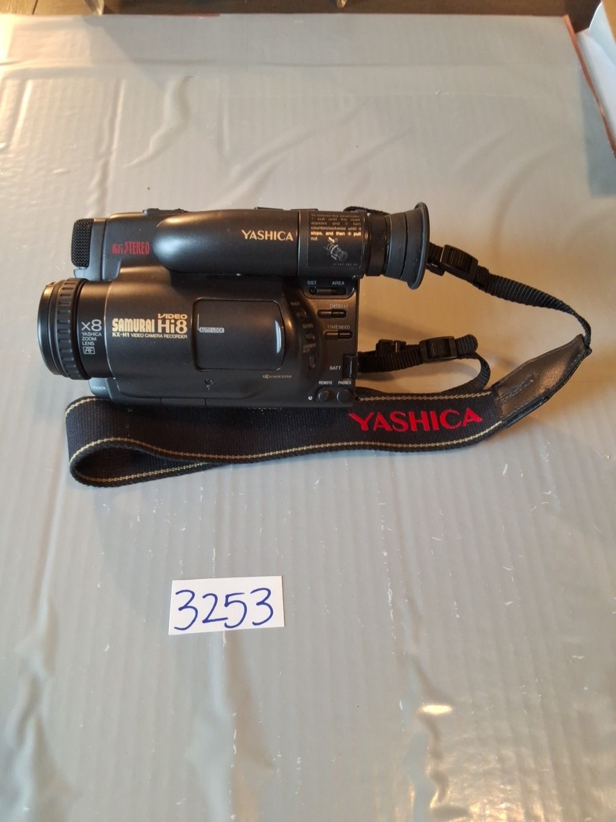 Yashica Samurai Hi8 KX-H1 Video Camera Recorder Kyocera | eBay