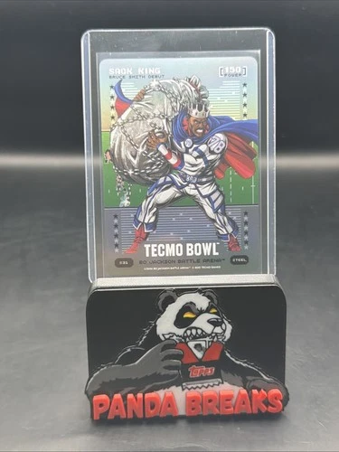 2026 Bo Jackson Battle Arena Tecmo Sack King Silver Steel Power 150 Bruce Smith