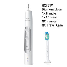 HX751V Electric Toothbrush Handle w/Brush for Philips Sonicare ExpertClean 7000