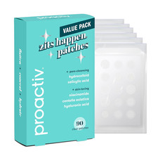 Zits Happen  Hydrocolloid Acne Patches, Pimple Patches for Face and Back Acne wi