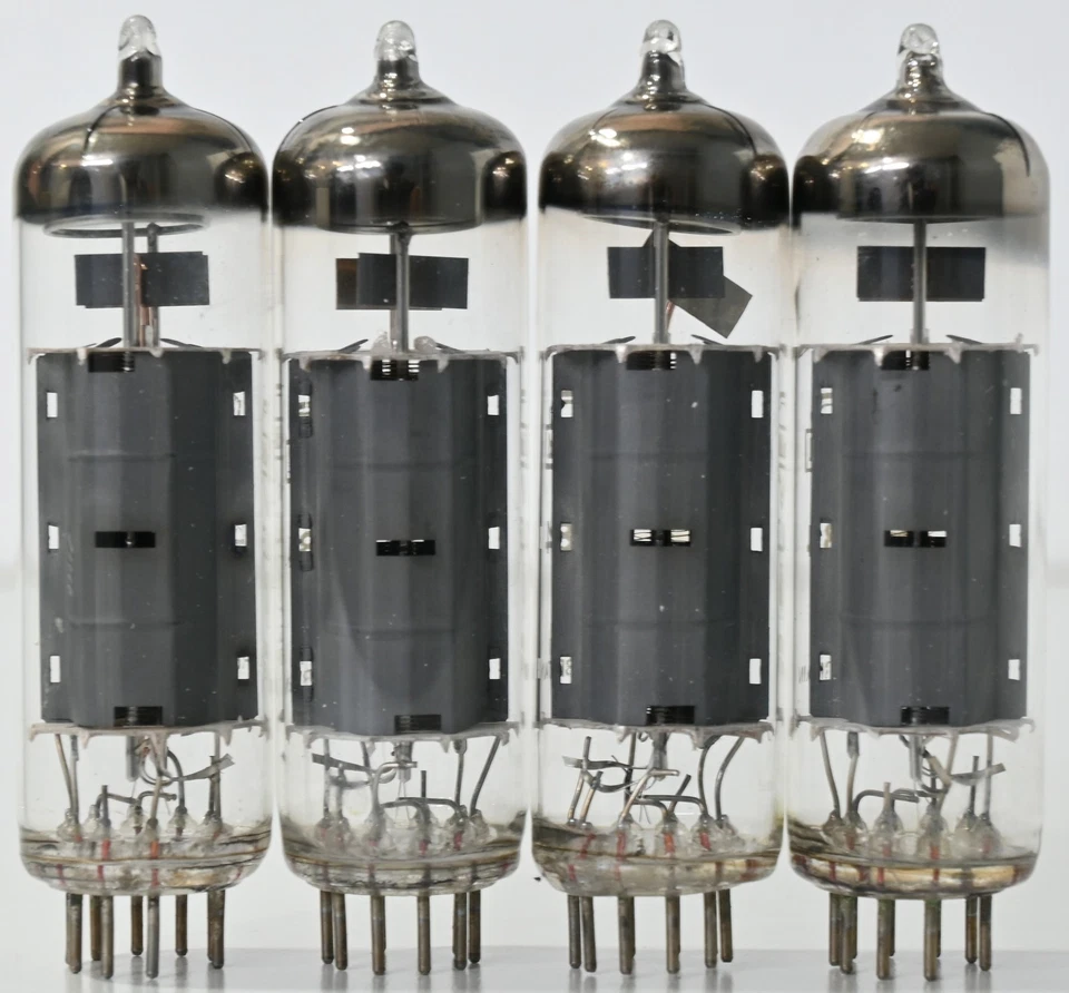 MULLARD EL84 hecho en Gt. Británico AMPLITREX AT1000 PROBADO 1MQ 4 piezas Foto 4 de 4