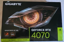 Gigabyte Nvidia GeForce RTX 4070 Gaming OC 12G Video Card