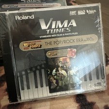 Roland VIMA Tunes - The Pop/Rock Era The 60s VIMA CD MIDI Brand New