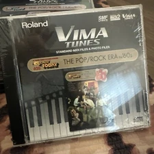 Roland VIMA Tunes - The Pop/Rock Era The 60s (VIMA CD) MIDI Brand New