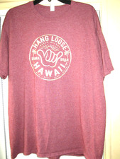 Hang Loose Hawaii tee shirt xl ss unisex Shaka Brah