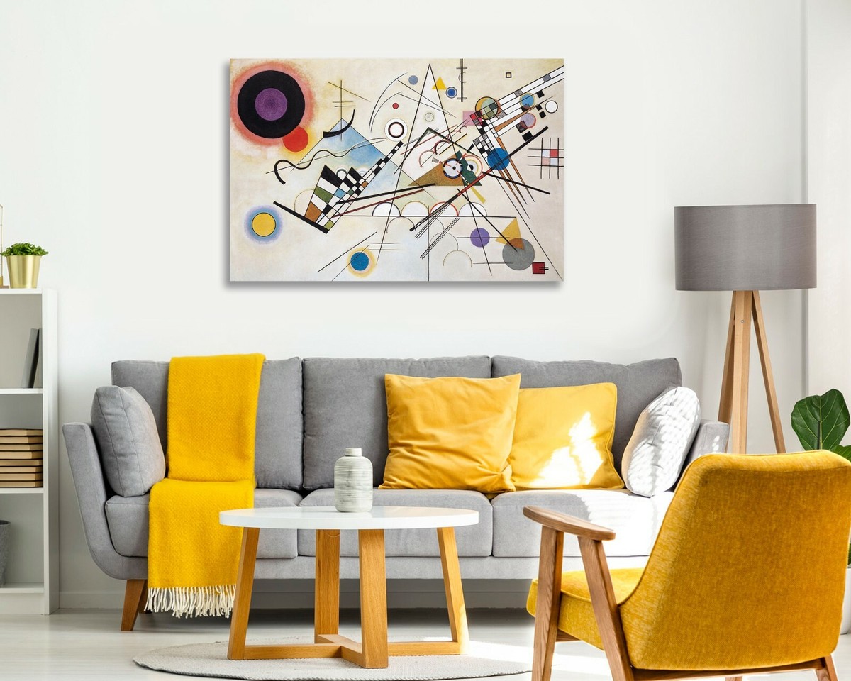 Wassily Kandinsky Composition VIII CANVAS WALL ART PRINT ABSTRACT