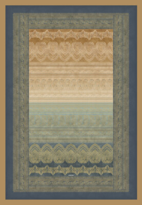 Bassetti Plaid BRUNELLESCHI | 7-G6 Grau 135 x 190