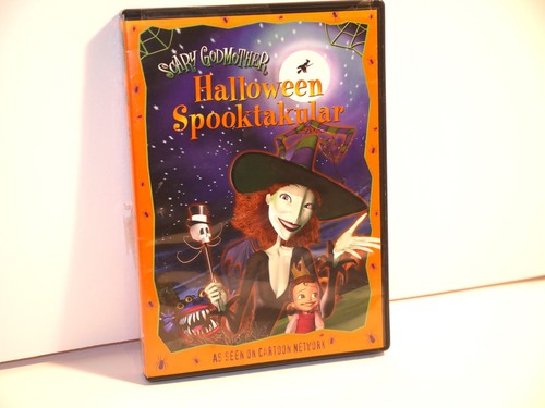 SCARY GODMOTHER HALLOWEEN SPOOKTAKULAR DVD *OOP* 2003 CARTOON NETWORK W/ INSERT