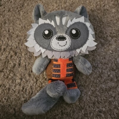 Rocket Raccoon GotG Plush Toy Stuffed Marvel Mattel 2021 With sounds