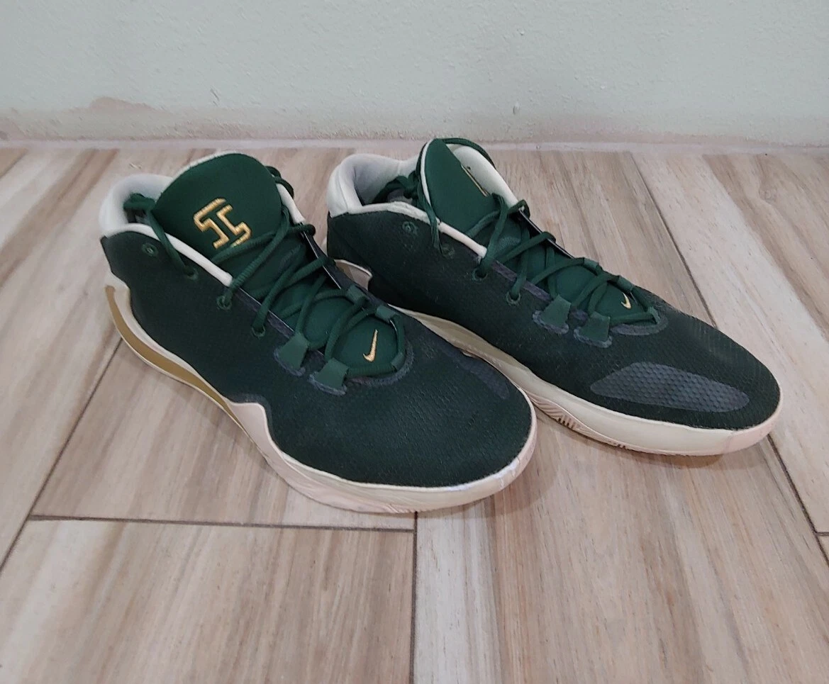 prueba mayoria Hermano Nike ID Zoom Freak 1 Green Gold Mens Size 15 CJ5614 991 Milwaukee Bucks  Giannis. | eBay