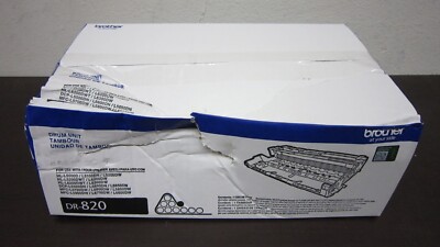 Genuine Brother DR-820 Drum HL-L5000D HL-L5100DN HL-L5200DW NEW Damaged Box