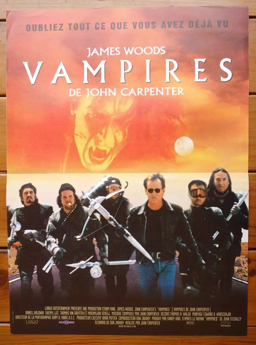 John Carpenter's Vampires - Original Movie Poster