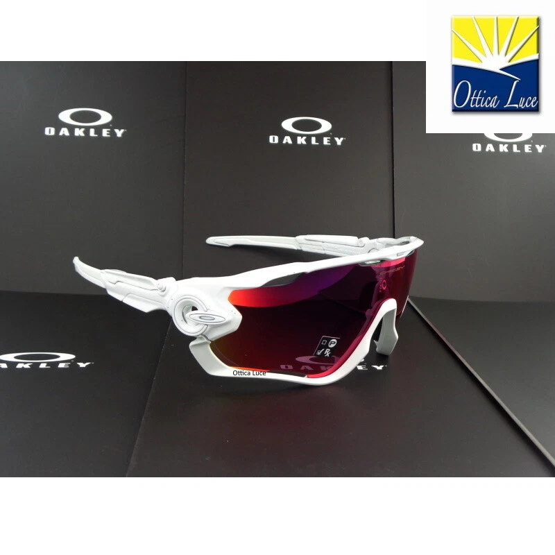 OAKLEY JAWBREAKER 9290 55 Polished White PRIZM ROAD Sunglass Sunglasses 929055