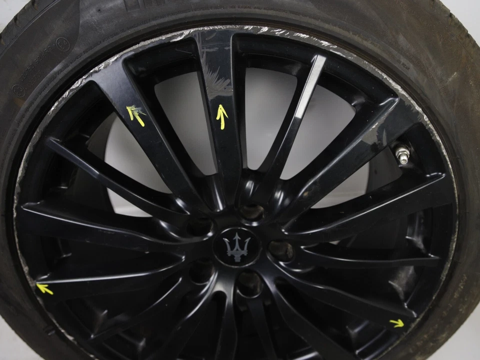 Maserati Ghibli Quattroporte M157 M156 19" 8.5x19 ET44 Rim Wheel Front 2014-2020 - Image 3 of 4