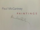 Paul McCartney Signed Book "Paintings" -The Beatles with PSA