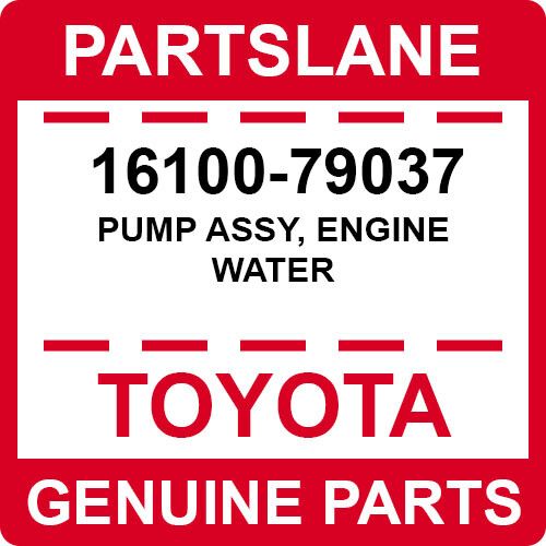 Toyota 16100 79037