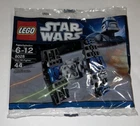 Lego Star Wars Set 8028 Mini TIE Fighter 44 Pieces,NISB Polybag,2011 RETRIED
