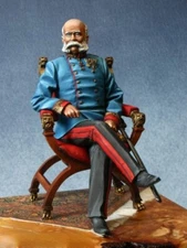 75mm Height Die Casting Resin Figure Model Character (including base) Unpainted