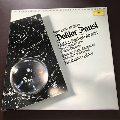 BUSONI DOKTOR FAUST 3 LP Box Ferdinand Leitner 3087f