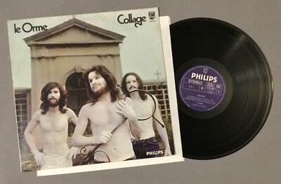 LE ORME - COLLAGE - VINYL LP ALBUM PHILIPS PROG 1970er ITALY EX