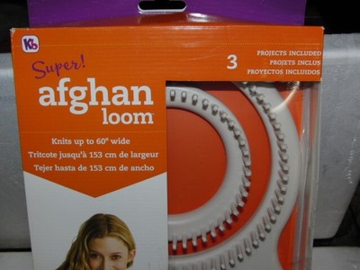 Kb Super Afghan Loom Knitting Board KB8000 Tool NEW | eBay