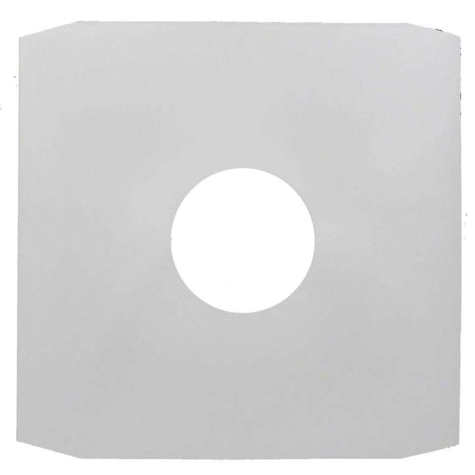 RIVER MEDIA 100 x 12" Inch White Paper Vinyl Record Sleeves Inner Covers 100gsm