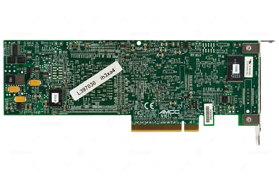 700-3405-20 LP AMCC LSI 9690SA-4I QUAD PORT SAS SATA PCI-E RAID CONTROLLER LP - Bild 3 von 4