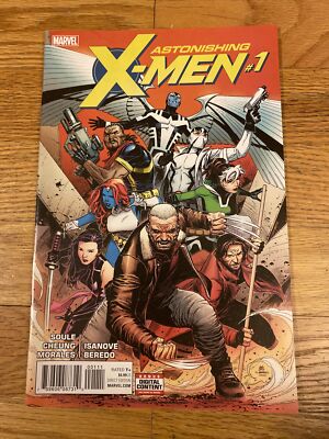 Unread 2017 Marvel Comic The Astonishing X-Men #1 1st Issue Iconic Team Cover B2