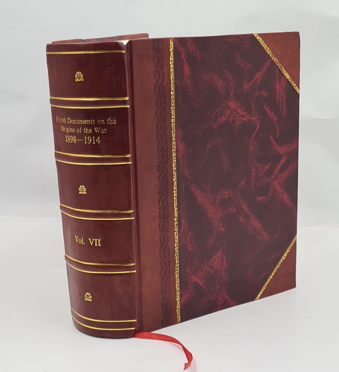 British documents on the origins of the war, 1898-191 Vol-7