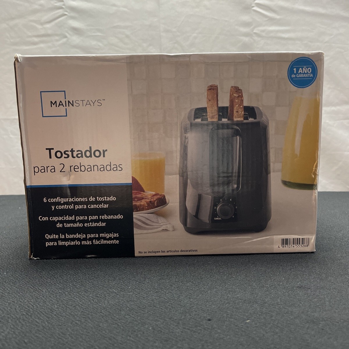 Slice Walmart Toaster Canada Manstay Slice Toaster, 6- Settings