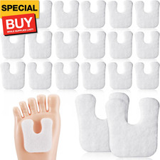 80 Pcs Callus Cushions U Shaped Felt Callus Pads Self Adhesive Soft Callous Pads
