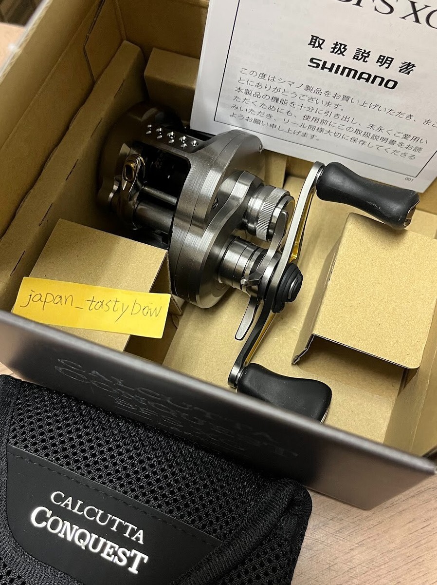 Shimano 23 Calcutta Conquest BFS XGL Baitcasting Reel