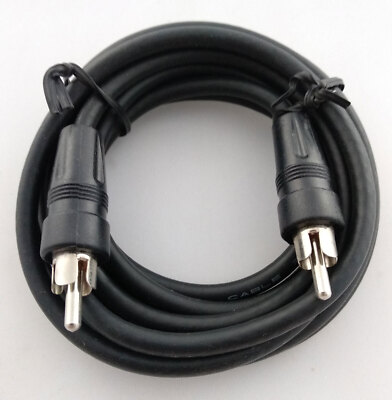 DIGITAL KOAX CINCH AUDIOKABEL RCA COAXIAL S/PDIF für Audio und Video 75OHM 2m