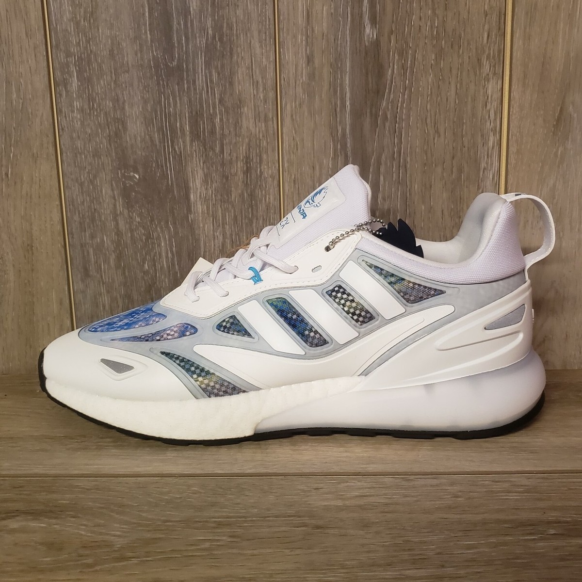 Adidas Ninja X ZX 2K 2.0 Time In Cloud White Men's Shoes Adidas Ninja X ZX 2K 2.0 Time In Cloud White Men's Shoes