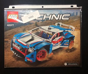 lego technic coche rally