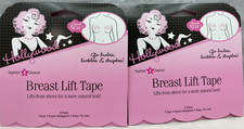 2 Packs Hollywood Fashion Secrets 8 Pairs Clear Breast Lift Tape Hypo Allergenic