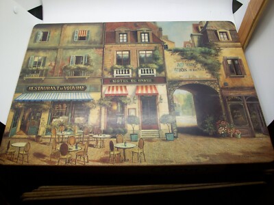 Pimpernel Parisian Scenes Tischsets – 4 Stück, 40,1x29,8 Cm, 5 Mm Stark, Hitzebeständig Bis 100°C