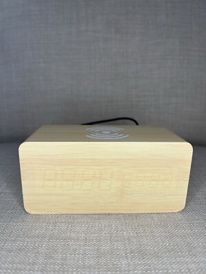 Bauhn in Wireless Charging Alarm Clock Charges: Apple