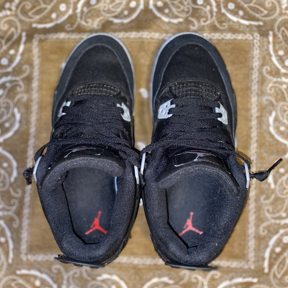 Air Jordan 4 Retro SE 'Black Canvas' | eBay