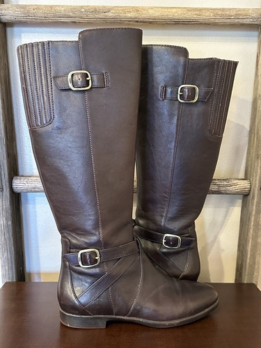 Ugg Australia 'Bery!' Riding Brown Boots size 5.5