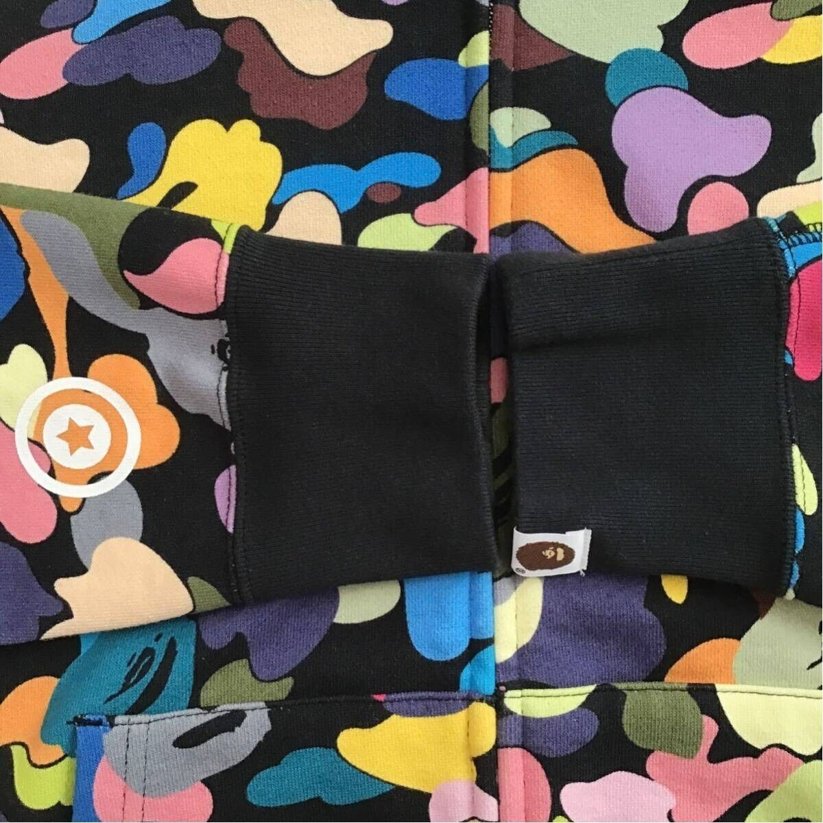 BAPE Multi camo shark full zip hoodie A Bathing Ape Size M BAPE Multi camo shark full zip hoodie A Bathing Ape Size M